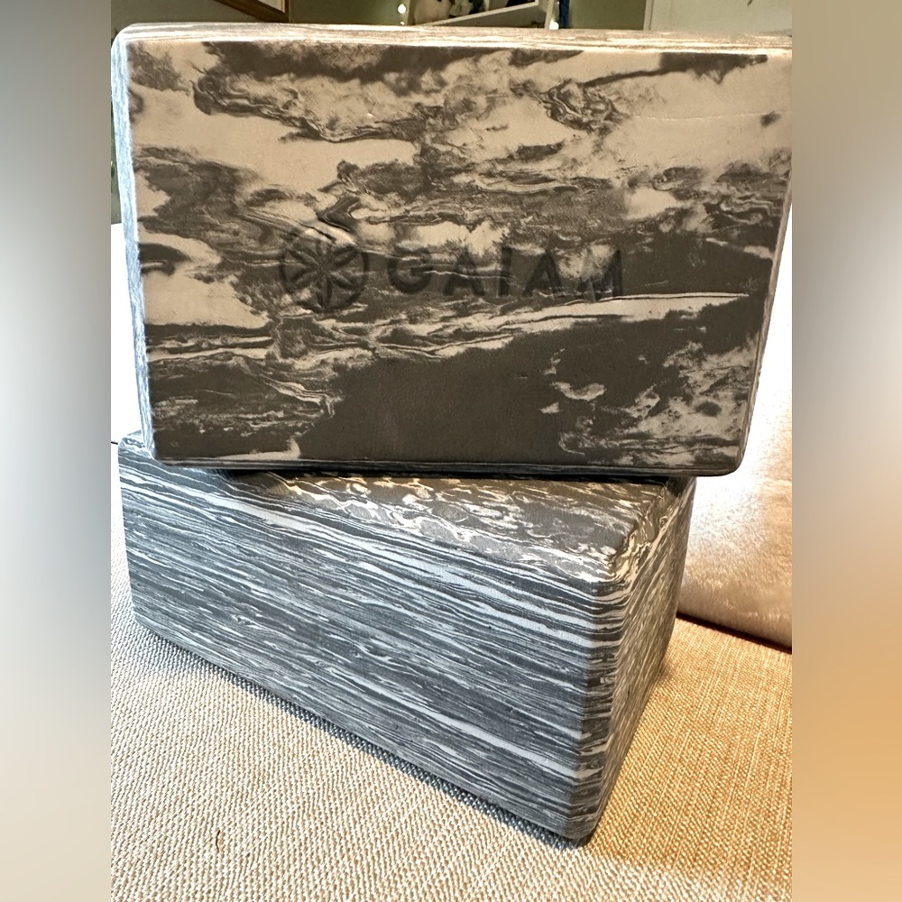 Yoga blocks.